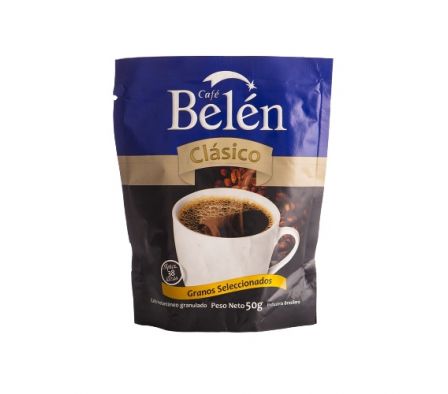 CAFE BELEN SOLUBLE  CLAS. POUCH 50GR.