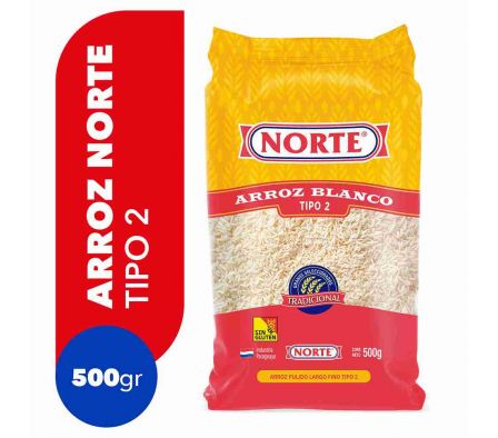ARROZ NORTE TIPO II 500G