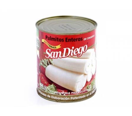 PALMITO ENTERO SAN DIEGO LATA ESCURRIDO 500GR