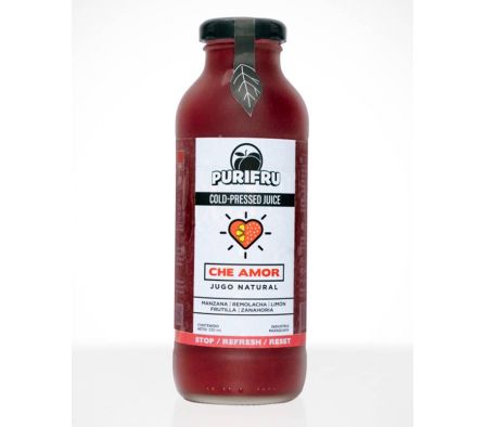 JUGO PURIFRU COLD PRESS JUICE CHE AMOR 330ML