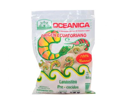 OCEANICA LANGOSTINO PRECOCIDO 500GR