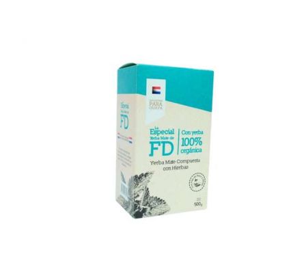 YERBA MATE ORGANICA ESPECIAL 500GR