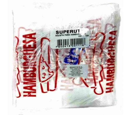 BOLSITA SUPER-UTIL P/HAMBURGUESA