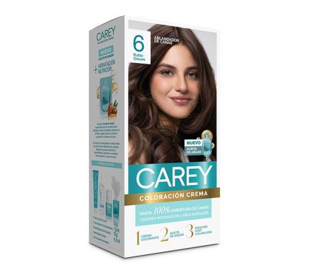 CAREY TINT.KIT COMP.RUBIO OSCURO Nº 6