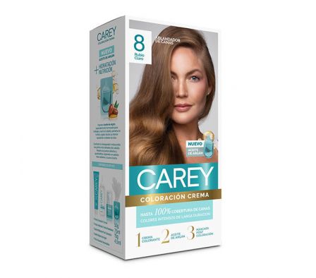 CAREY TINT.KIT COMP.RUBIO CLARO Nº 8