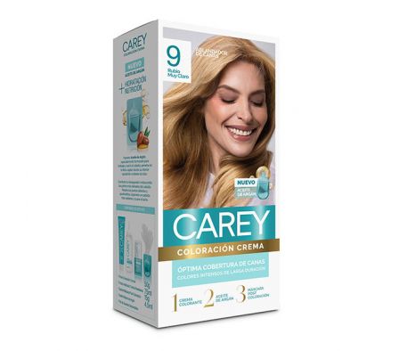 CAREY TINT.KIT COMP.RUBIO MUY CLARO Nº 9