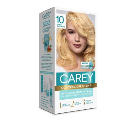 CAREY TINT.KIT COMP.RUBIO EXTRA CLARO Nº 10