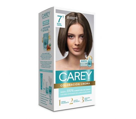 CAREY TINT.KIT COMP.RUBIO CENIZA Nº 7.1