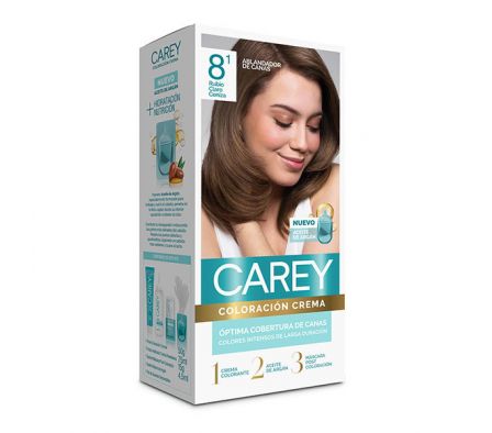 CAREY TINT.KIT COMP.RUBIO CLARO CENIZA Nº 8.1