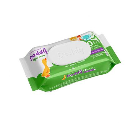 TOALLITAS HUMEDAS DODDY C/ALOE VERA 