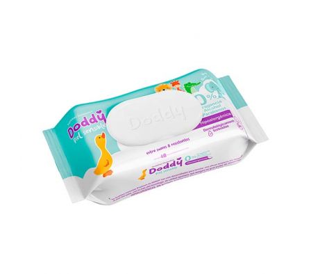TOALLITAS HUMEDAS DODDY P/BEBE PREMIUN 50U