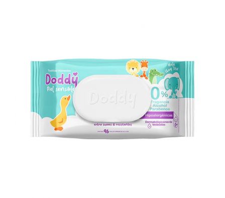 TOALLITAS HUMEDAS DODDY P/BEBE PREMIUN 100UNI