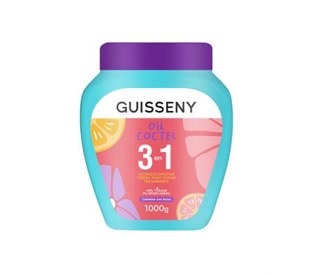 TRATAMIENTO CAPILAR GUISSENY 3EN1 OIL COCTEL 1KG