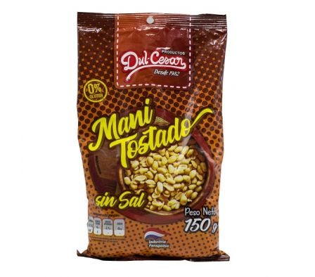 MANI TOSTADO DUL-CESAR 150  GRS