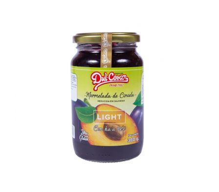MERMELADA DUL-CESAR DE CIRUELA LIGTH 100% 380GR