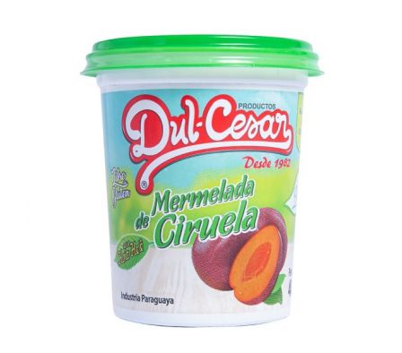MERMELADA DUL-CESAR DE CIRUELA LIGTH 100% 450GR