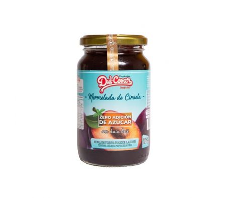 MERMELADA DUL-CESAR DE CIRUELA  ZERO 380GR