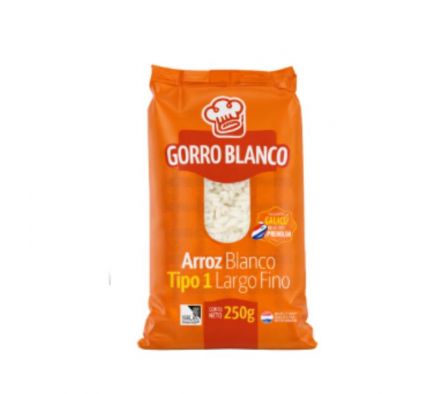 ARROZ GORRO BLANCO TIPO I 250GR