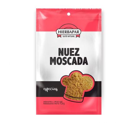 HIERBAPAR NUEZ MOSCADA MOLIDO 15 GR 