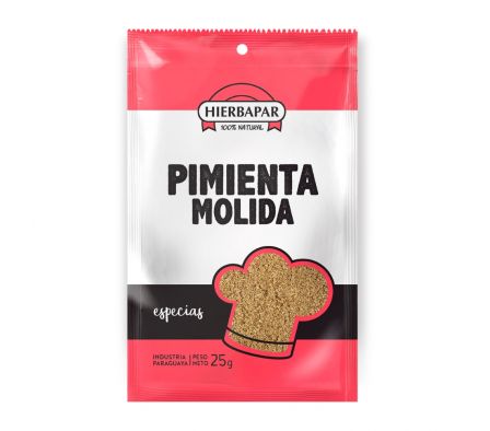 HIERBAPAR PIMIENTA MOLIDA 25 GR 
