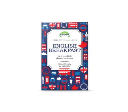 HIERBAPAR TE ENGLISH BREAKFAST 40GR