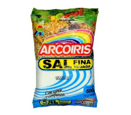 ARCO IRIS SAL FINA 500 GR