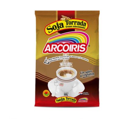 ARCO IRIS SOJA TOSTADA PAQ.500GR