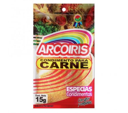 ARCO IRIS CONDIMENTO CARNE 15 GR *20