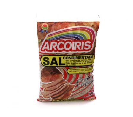 ARCO IRIS SAL PARRILLERA 800 GR *6