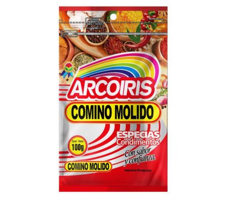 ARCO IRIS COMINO MOLIDO 100 GR *10