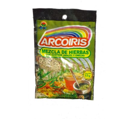ARCOIRIS MEZCL. DE HIERBAS (ARAZA,ENELDO)PQ.15g 20