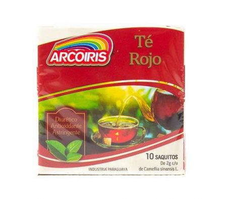 ARCO IRIS TE ROJO CAJA 10*2GR