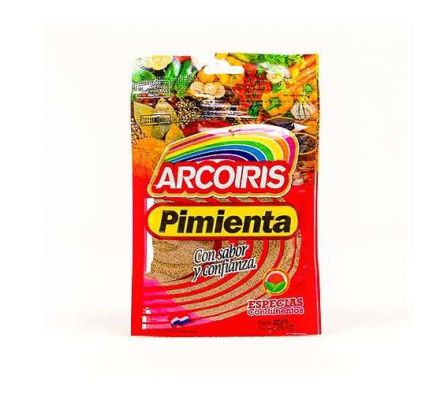 ARCO IRIS PIMIENTA MOLIDA DP 50 GR