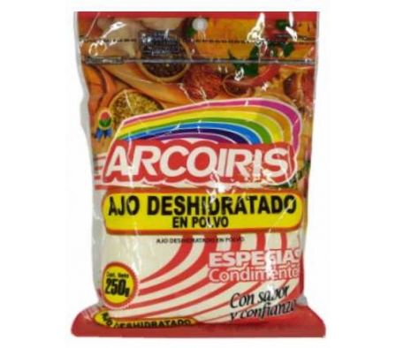 AJO EN POLVO ARCO IRIS 250 GR 