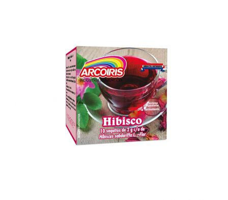 TE DE HIBISCO ARCOIRIS 10 PAQUETES