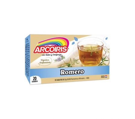 TÉ DE ROMERO ARCOIRIS CAJA 20 X 2 GR.