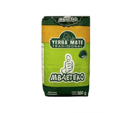 YERBA MBAETEKO TRADICIONAL PAPEL 500GR