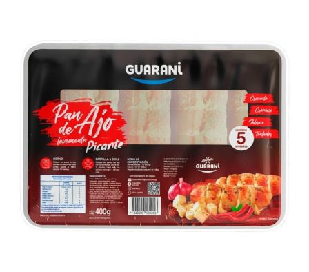 PAN DE AJO GUARANI PICANTE  XUN