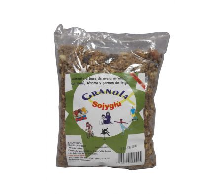 SOJYGLU GRANOLA C/MANI X400GR 