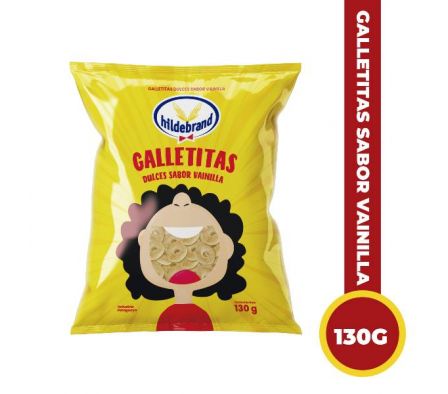 GALLETITA HILDEBRAND ANILLOS DE VANILLA 130G