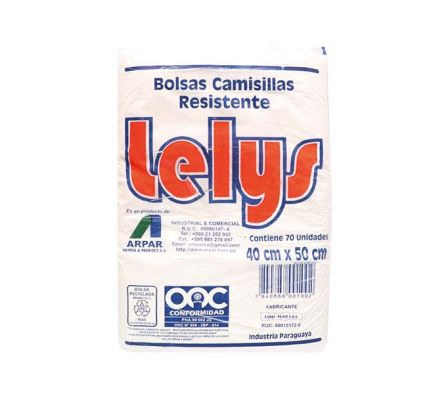 BOLSA  CAMISILLA  40*50