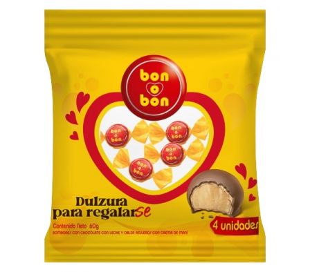 CHOCOLATE BON O BON LECHE 60GR