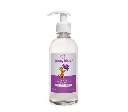 JABON LIQUIDO BABY BLUE C/DOSIFICICADOR 300 ML