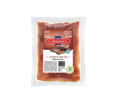 JAMON CRUDO LA RESIDENCIA FETEADO 100GR