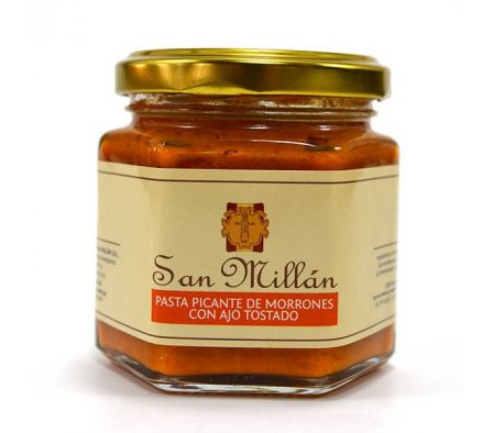 PASTA PICANTE SAN MILLAN MORRONES C/AJO 200GR