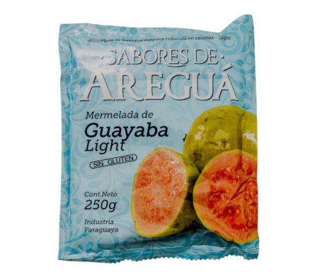  MERMELADA  LIGHT GUAYABA 250G E/SACHET F & F