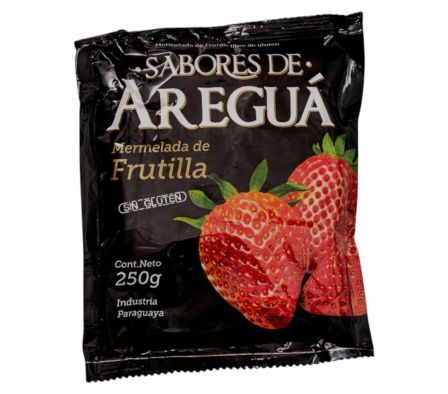  MERMELADA FRUTILLA 250GR E/SACHET  F & F 