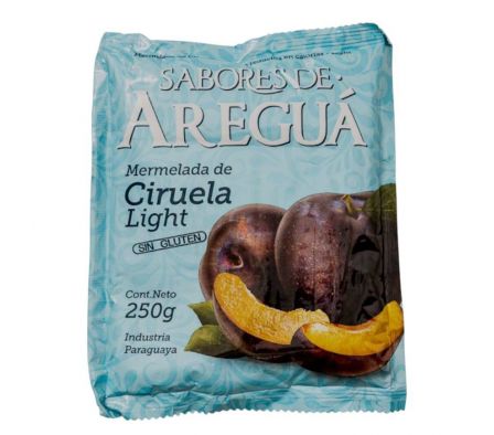  MERMELADA  LIGHT CIRUELA 250G  F & F 