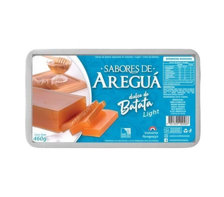 DULCE DE BATATA SABORES DE AREGUA LIGHT 500GR
