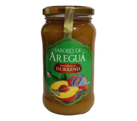 MERMELADA SABORES DE AREGUA DURAZNO 0% AZUCAR 400